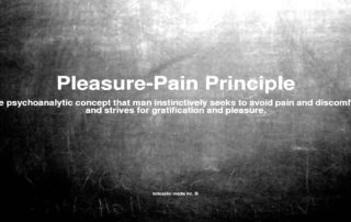 pain and pleasure pricinple